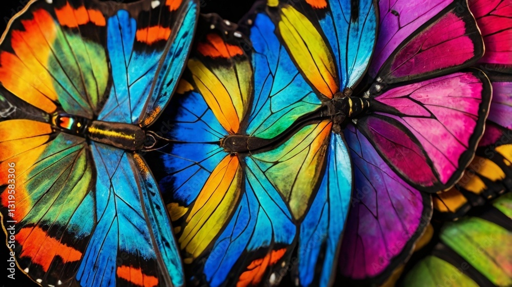 Obraz premium colorful stained glass window