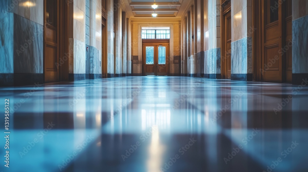 Blurred courthouse area background Blurred courthouse area background