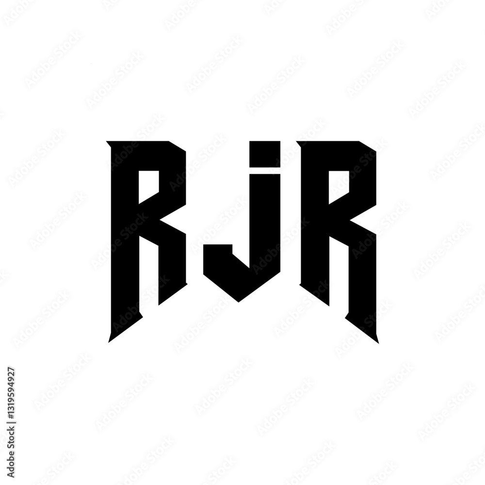 RJR letter logo design for technology company. RJR logo design black and white color combination. RJR logo, RJR vector, RJR design, RJR icon, RJR alphabet. RJR typography logo design. RJR letter logo design for technology company. RJR logo design black and white color combination. RJR logo, RJR vector, RJR design, RJR icon, RJR alphabet. RJR typography logo design.