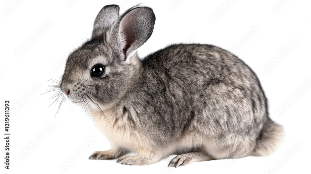 Obraz premium rabbit isolated on white background