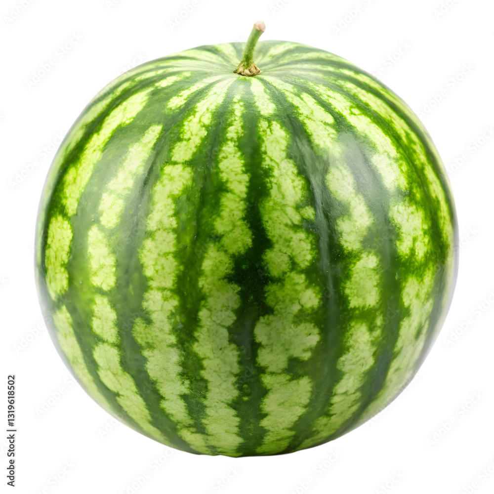 Watermelon fruit isolated on transparent background Watermelon fruit isolated on transparent background