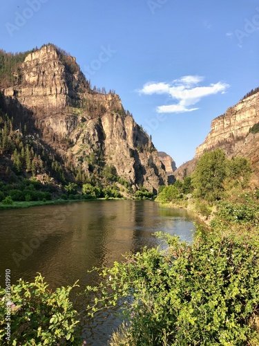 Colorado River and Glenwood Canyon photo