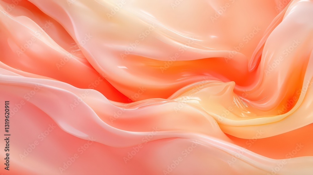 Peach and Coral Swirls Abstract Texture Peach and Coral Swirls Abstract Texture