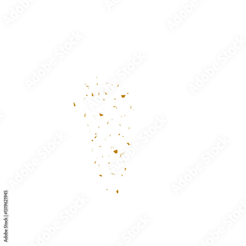 sprinkle gold powder