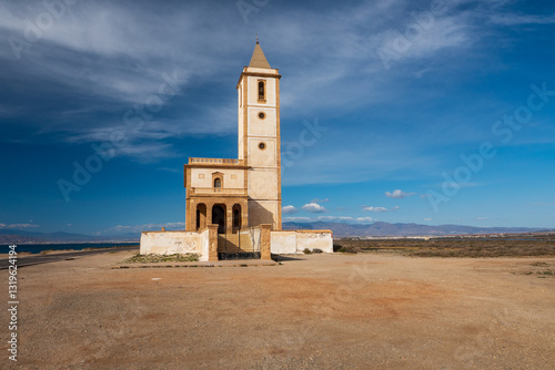 Valokuva Kirche der Almadraba von Monteleva bei Las Salinas, Provinz Almería, Andalusien,