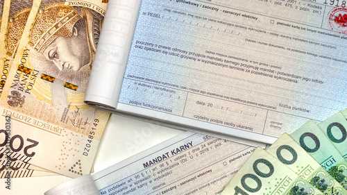 Mandat karny. Taryfikator mandatów. Punkty karne.