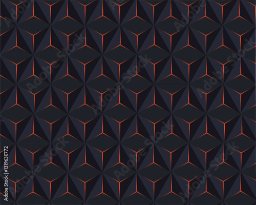 geometric 3d pattern