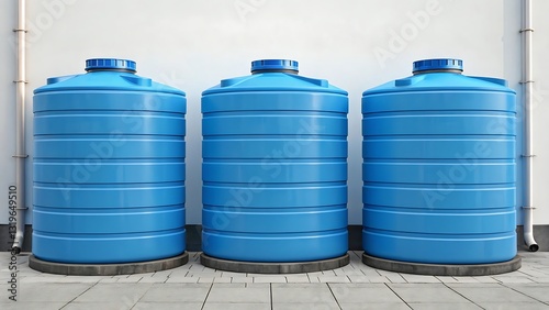 High-Quality Blue Water Storage Tanks for Efficient Rainwater Harvesting and Water Conservation Solutions