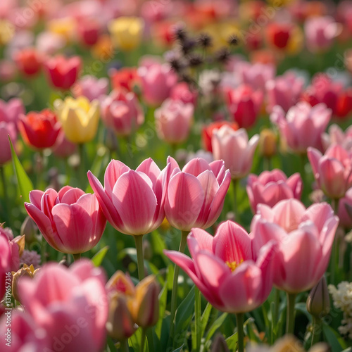 Spring Flowers, Colorful Flowers Blooms