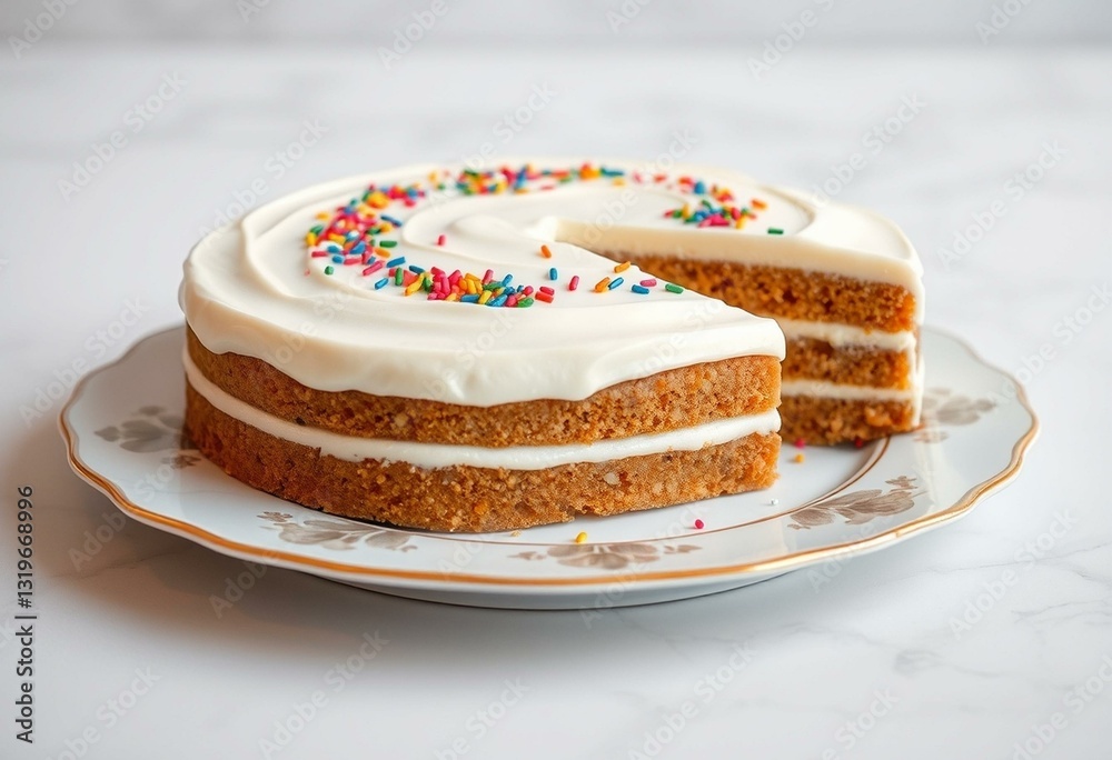 A visually appealing image of a cake with intricate details. A visually appealing image of a cake with intricate details.