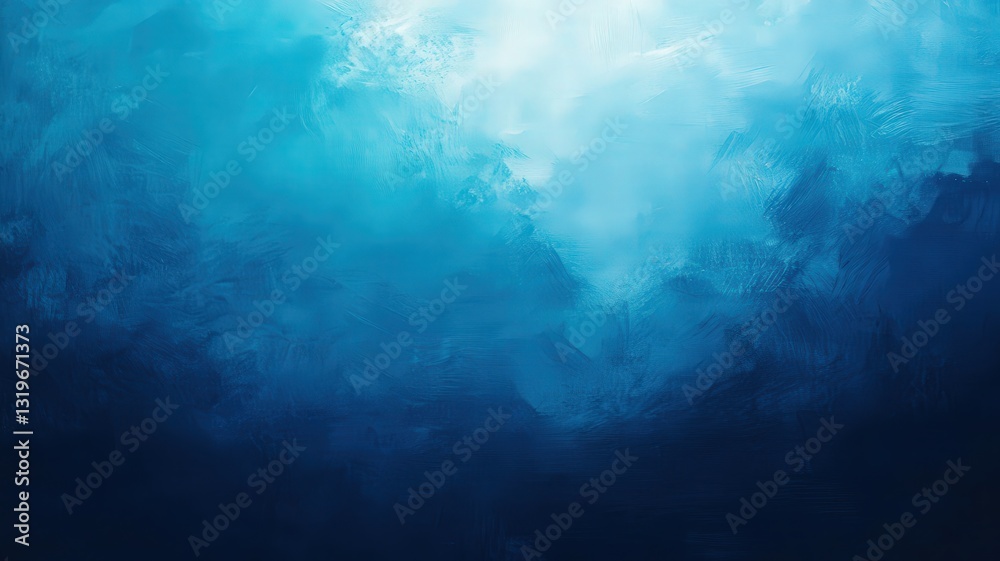 Abstract Blue Underwater Scene: Deep Ocean Texture Abstract Blue Underwater Scene: Deep Ocean Texture
