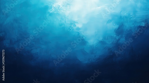 Wallpaper Mural Abstract Blue Underwater Scene: Deep Ocean Texture Torontodigital.ca
