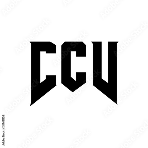 Wallpaper Mural CCV letter logo design for technology company. CCV logo design black and white color combination. CCV logo, CCV vector, CCV design, CCV icon, CCV alphabet. CCV typography logo design. Torontodigital.ca