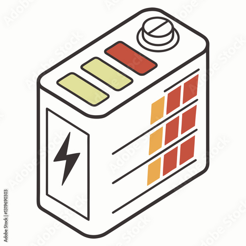 battery icon vector illustration