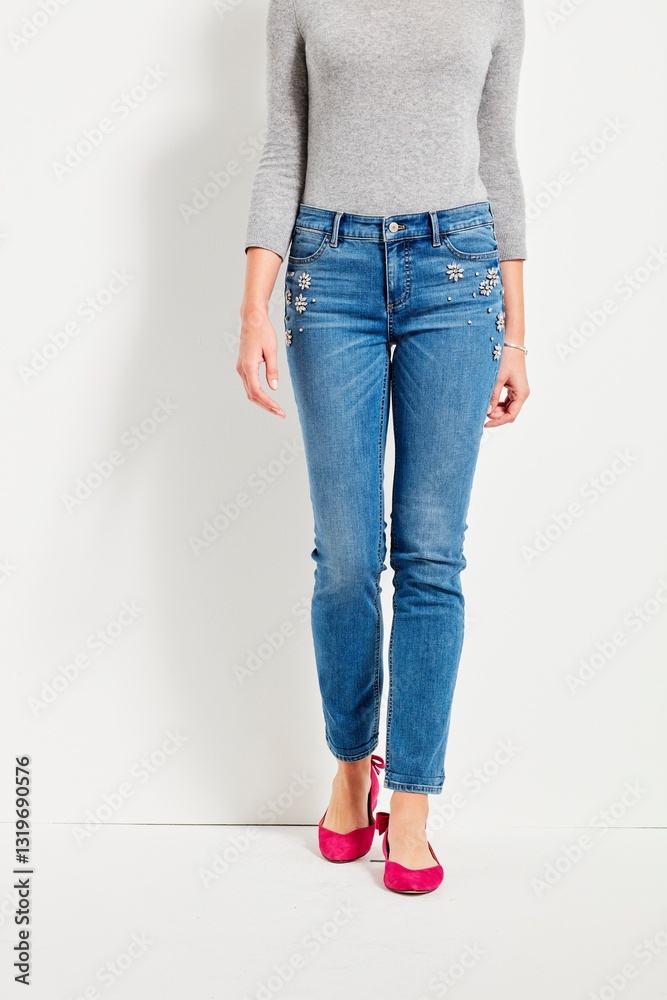 Woman in Blue tight jeans with white heels, white background, Woman in tight jeans and heels, white background, Casual Summer white Pants Women High Waist Trousers for Women Woman in Blue tight jeans with white heels, white background, Woman in tight jeans and heels, white background, Casual Summer white Pants Women High Waist Trousers for Women