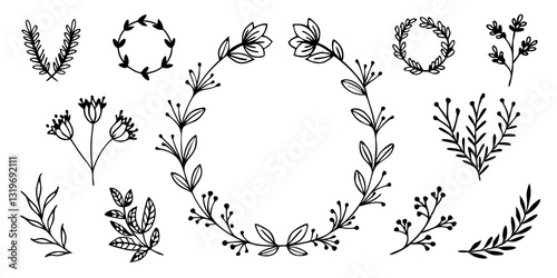 floral background with flowers