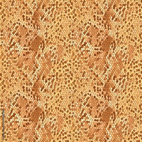 Seamless patterned texture of animal skin, animal print.