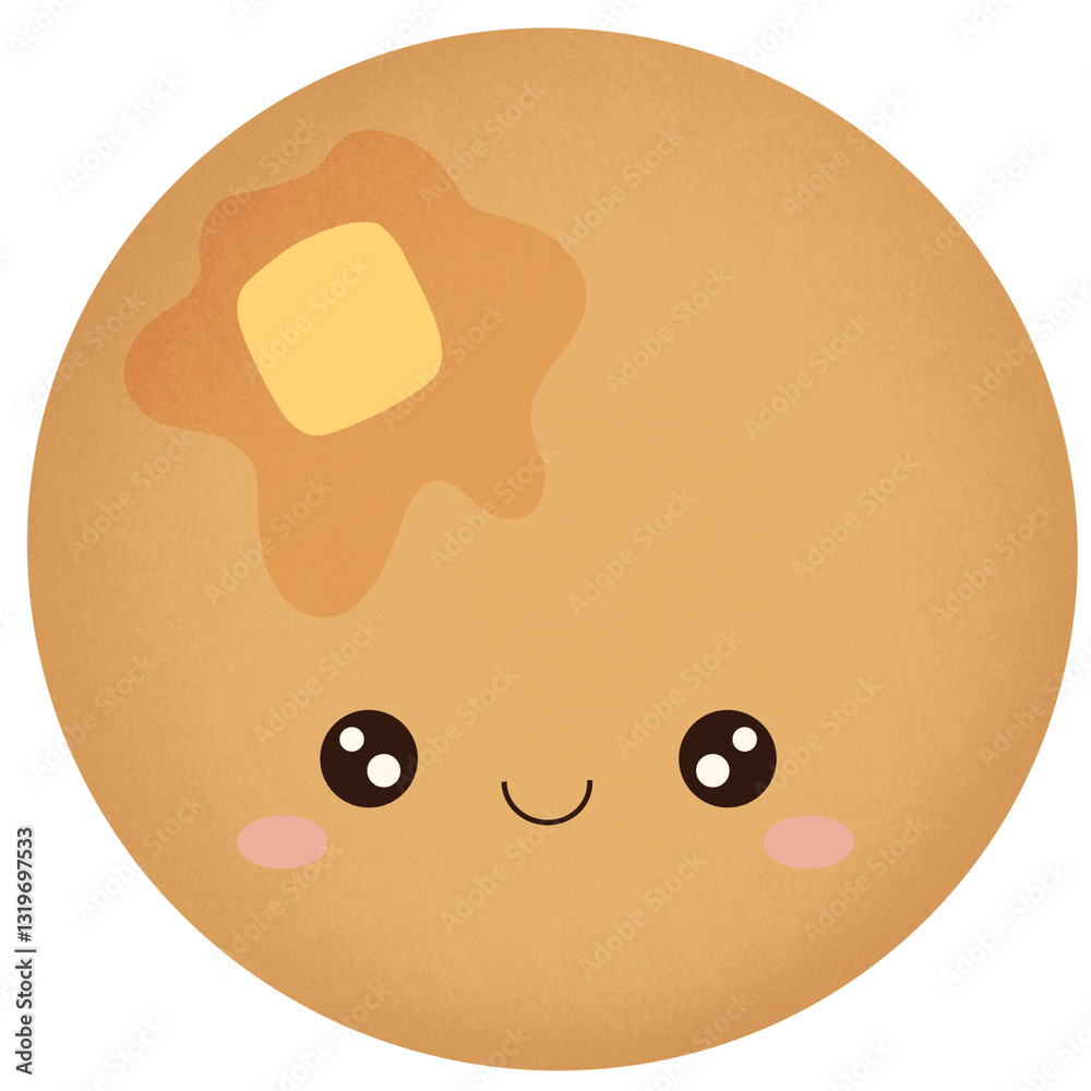 Fototapeta premium kawaii pancake