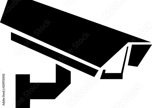 CC tv Camera icon vector design, Security camera icon, Cc tv symbol, CC TV Camera vector icon. Warning CCTV sign. Video surveillance. Transparent background