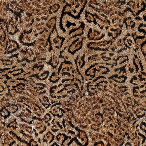 Seamless patterned texture of animal skin, animal print.