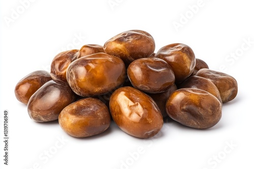 Wallpaper Mural Studio Shot Pile of Dates, White Background Torontodigital.ca