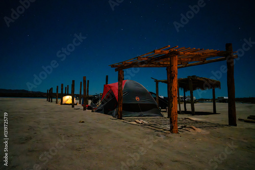 Campamento de  playa