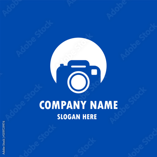 Creative Black Camera Logo Design Symbol Vector Illustration