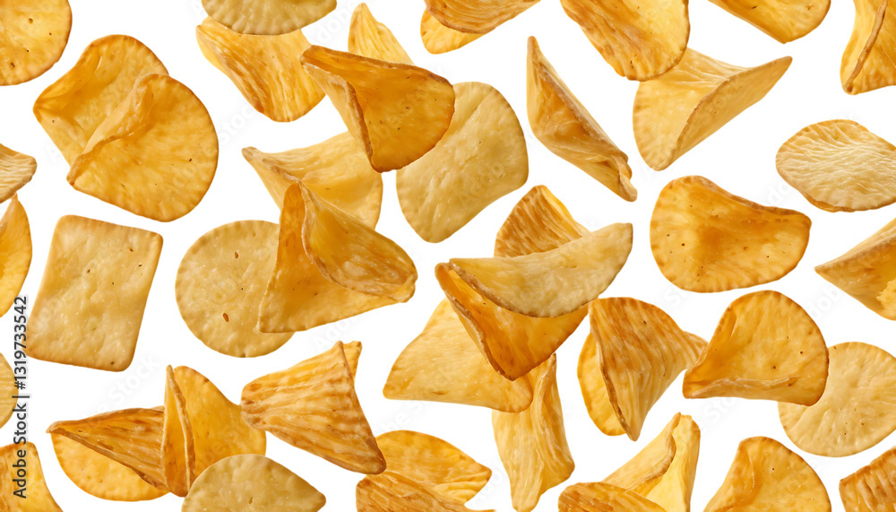 Naklejka premium : chips png