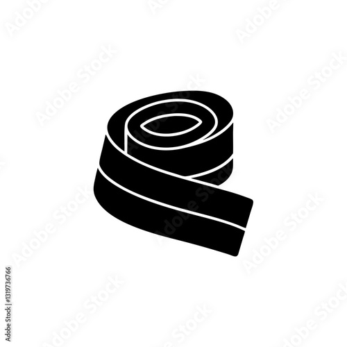creative details resistance bands icon vector Illustration