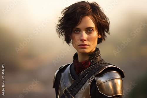 Joan of Arc: The Brave Warrior and Saint Leading France to Victory in the 15th Century, a Symbol of Faith, Courage, and Determination in the Fight for Freedom and Justice. History book.
