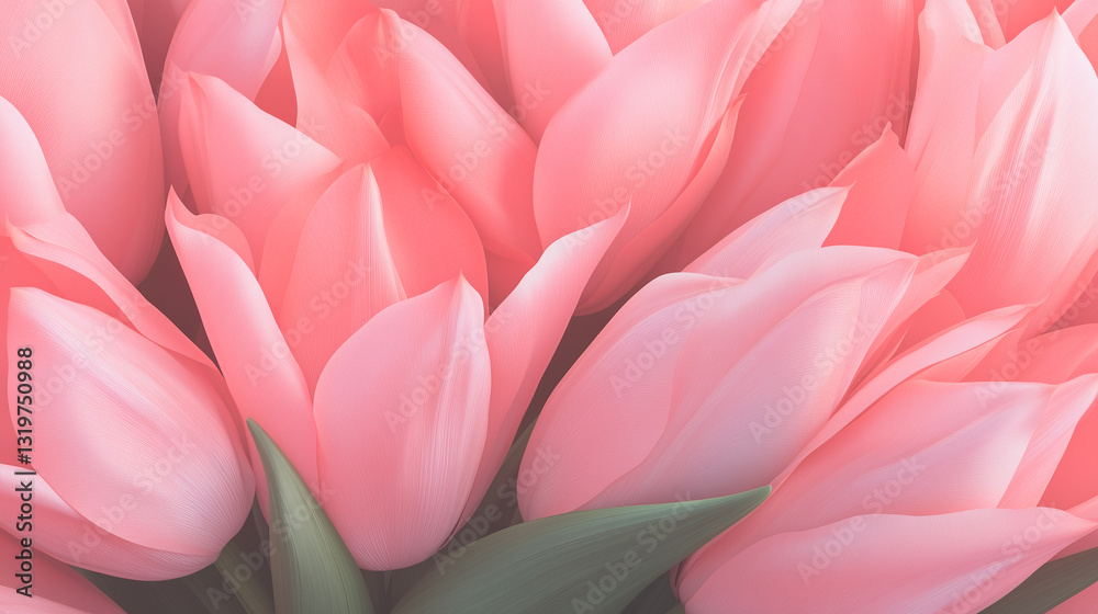 Fototapeta premium Delicate spring flower tulip for the holidays