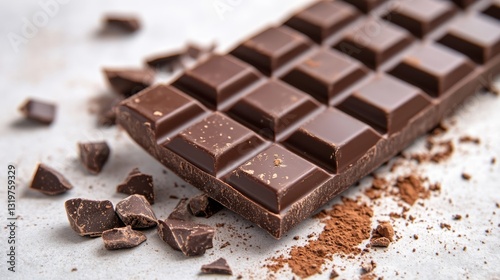 Delicious chocolate bar  a sweet treat for any occasion to indulge your taste buds