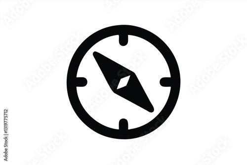 Vector compass design for navigation and adventure exploration
