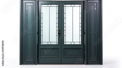 A photo of a door installation