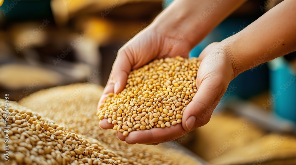 Hands Holding Fresh Soybeans at Local Market – Organic Crop Harvest and Natural Food Source Hands Holding Fresh Soybeans at Local Market – Organic Crop Harvest and Natural Food Source
