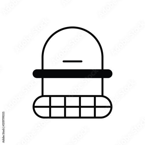 Facemask Vector icon