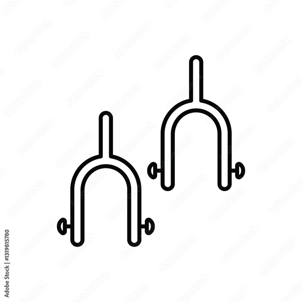 Obraz premium Spurs Vector icon