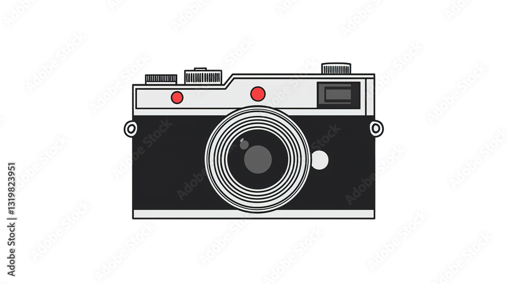 Minimalist camera clipart geometric design digital art simple aesthetic creative expression Minimalist camera clipart geometric design digital art simple aesthetic creative expression