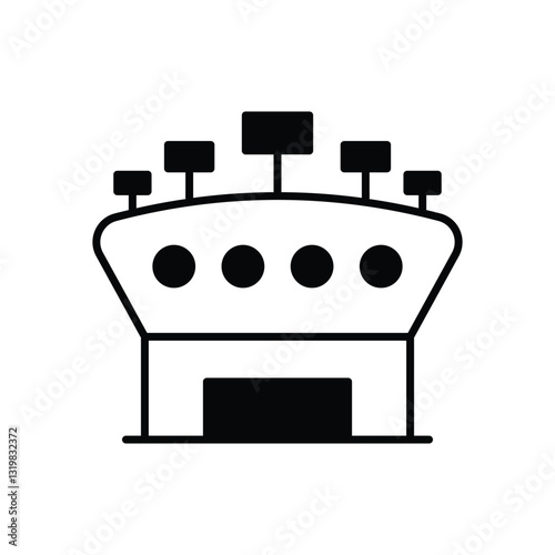 Stadium Vector icon