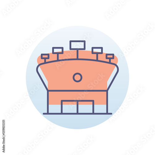 Stadium Vector icon