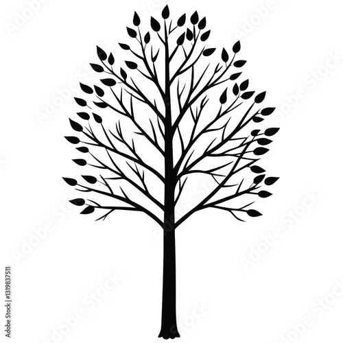 vector tree aspen