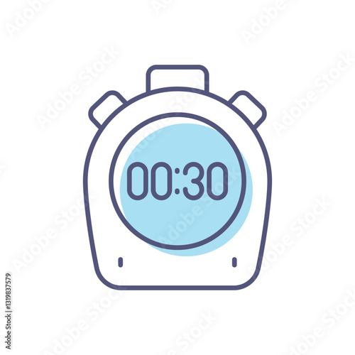 Stopwatch Vector icon