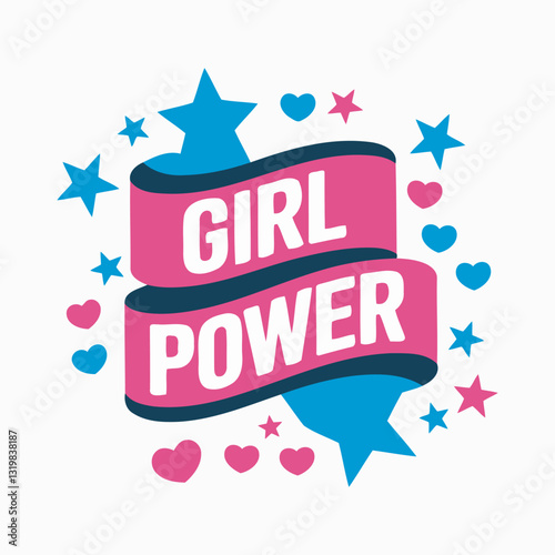 A Empowering Girls A Heartfelt Girl Power Design