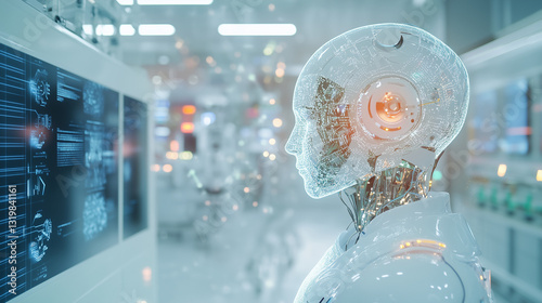 Wallpaper Mural The future is here – AI and robotics revolutionizing technology like never before. Torontodigital.ca