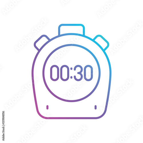 Stopwatch Vector icon