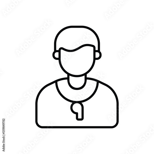 Referee Vector icon