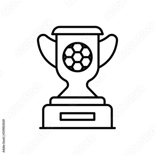 Trophy Vector icon