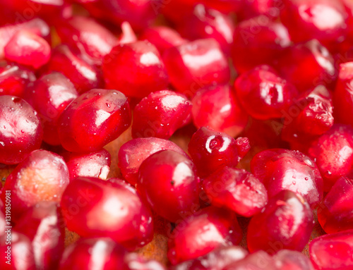 garnet granules background texture