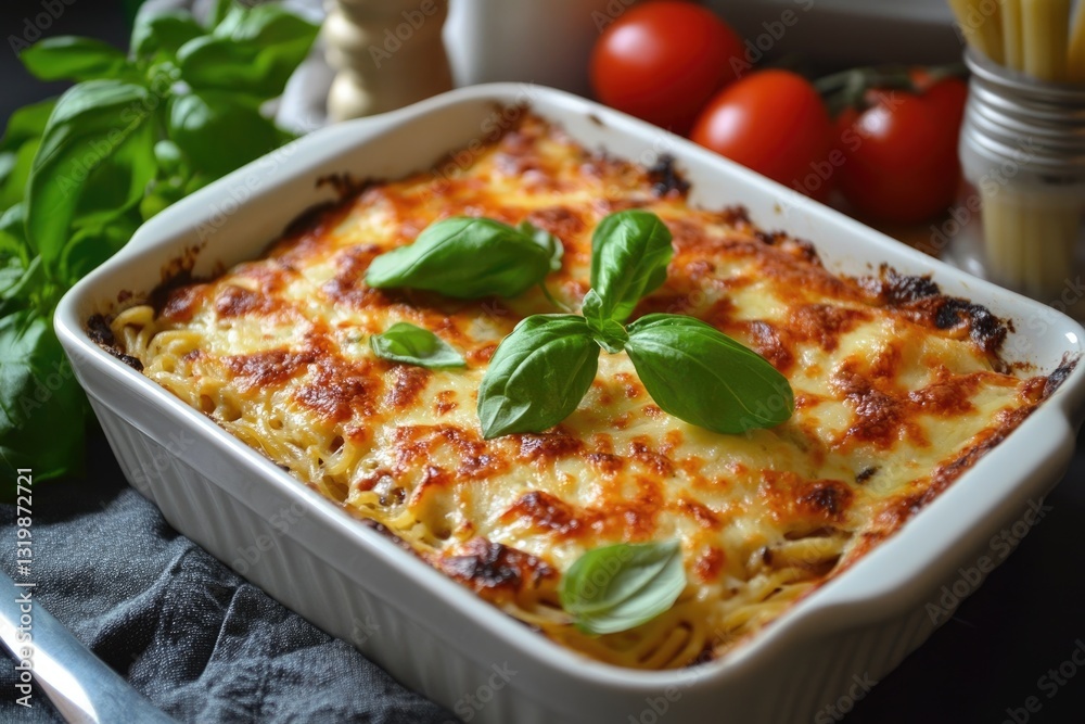 Savory Baked Spaghetti Delight: A Hearty Meal for Dinner or Lunch Savory Baked Spaghetti Delight: A Hearty Meal for Dinner or Lunch