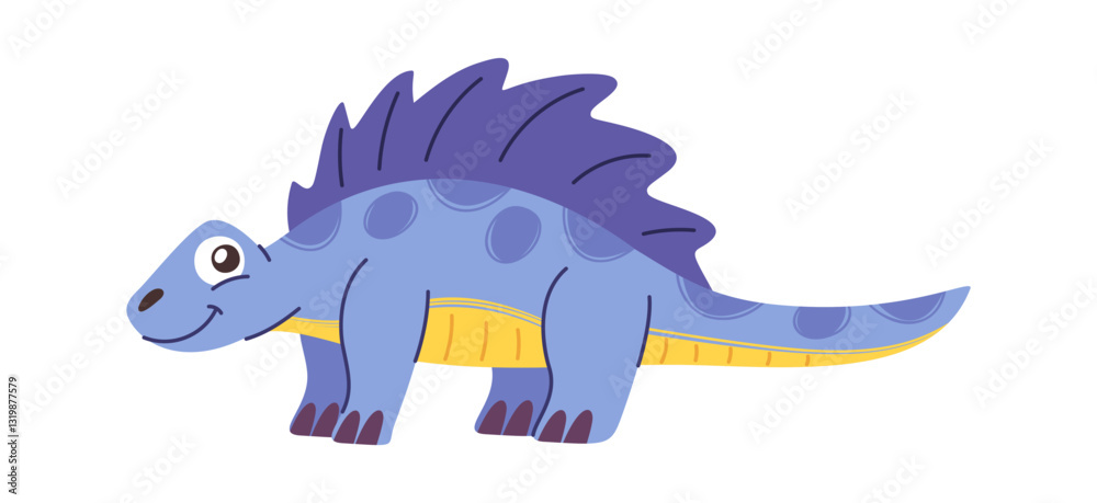 Cute dinosaur cartoon prehistoric character Cute dinosaur cartoon prehistoric character